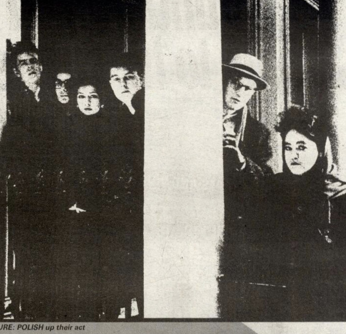 Photo from Melody Maker article