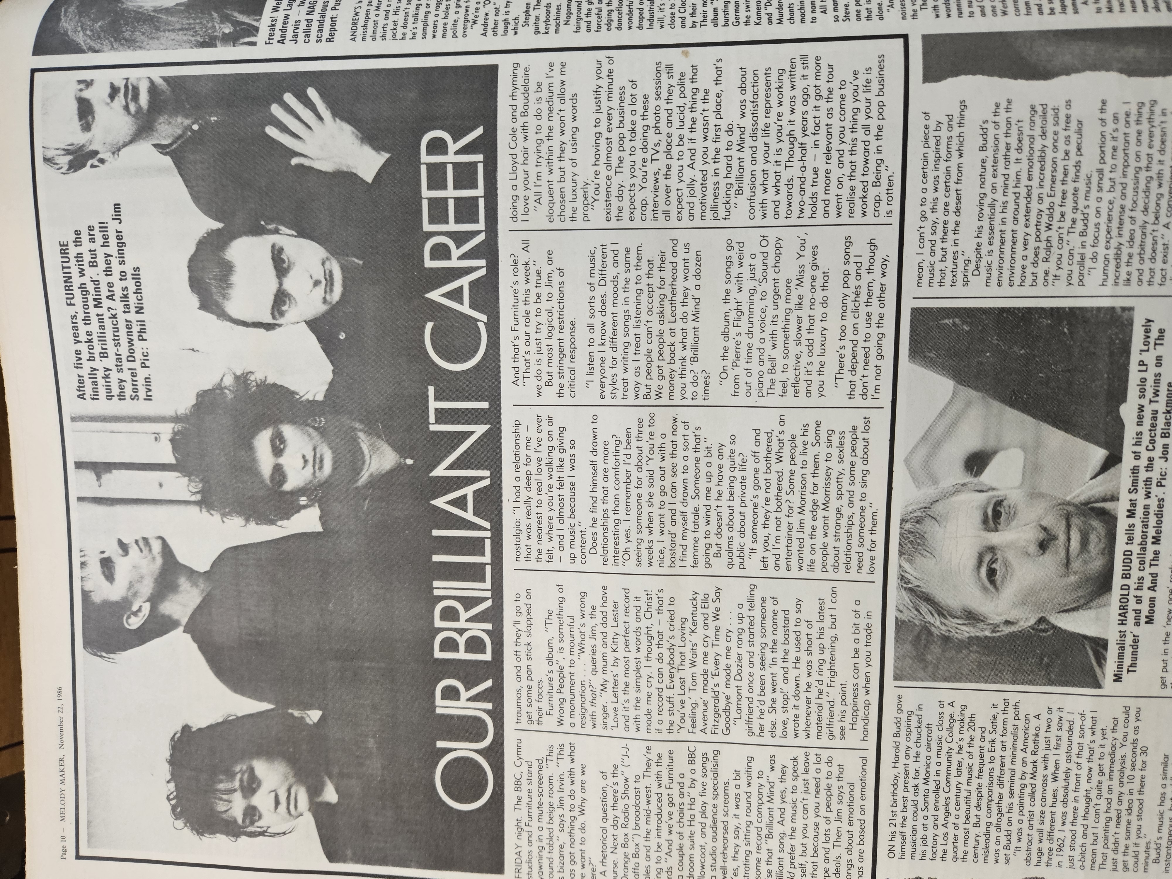 Press cutting: Melody Maker