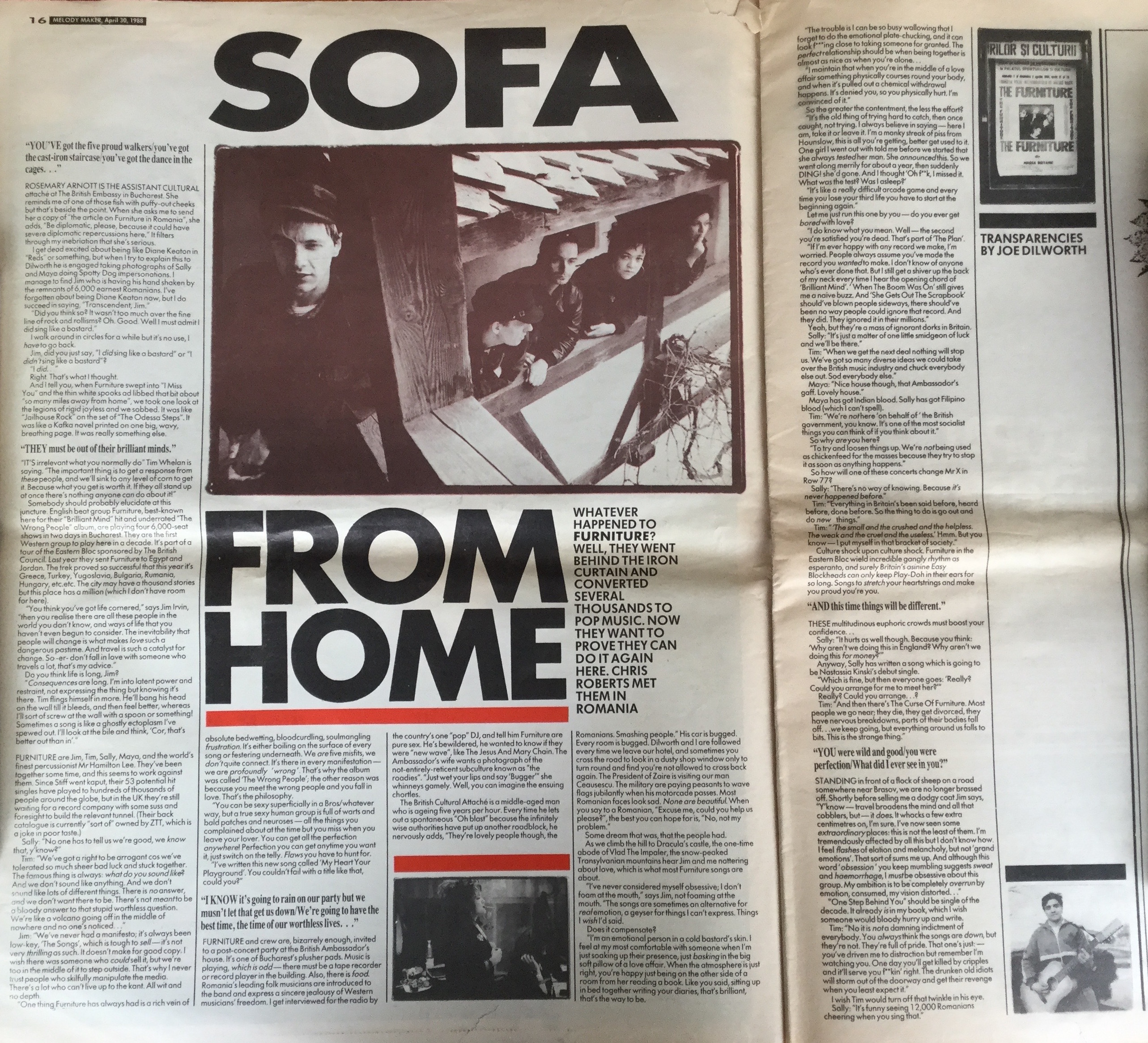 Press cutting: Melody Maker